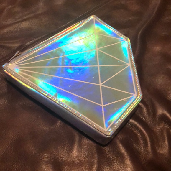 Silver Small Clutch Bag - Picture 1 of 3